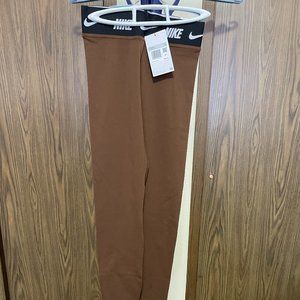 Nike Women's Brown and Cream Pants